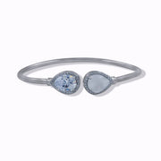 Taraash 925 Sterling Silver CZ Bangle For Women - Taraash