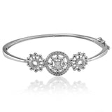 Taraash 925 Sterling Silver CZ Bangle For Women - Taraash