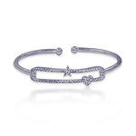 Load image into Gallery viewer, Taraash 925 Sterling Silver CZ Bangle For Women - Taraash