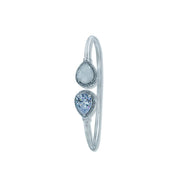 Taraash 925 Sterling Silver CZ Bangle For Women - Taraash