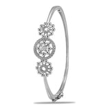 Taraash 925 Sterling Silver CZ Bangle For Women - Taraash