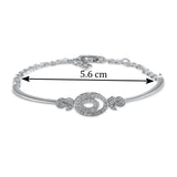 Taraash 925 Sterling Silver CZ Bangle For Women - Taraash