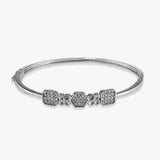 Taraash 925 Sterling Silver CZ Bangle For Women - Taraash