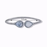 Load image into Gallery viewer, Taraash 925 Sterling Silver CZ Bangle For Women - Taraash