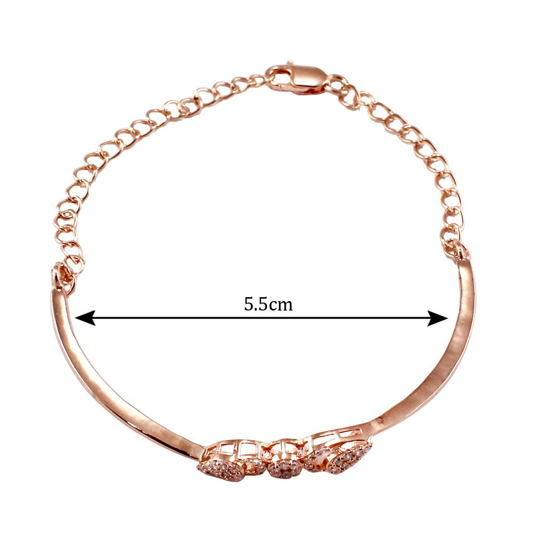 Taraash 925 Sterling Silver CZ Bangle For Women - Taraash