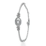 Taraash 925 Sterling Silver CZ Bangle For Women - Taraash