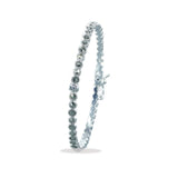 Taraash 925 Sterling Silver Cz Bangle For Women - Taraash