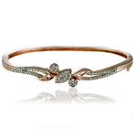 Load image into Gallery viewer, Taraash 925 Sterling Silver CZ Bangle Kada For Women - Taraash