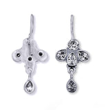 Taraash 925 Sterling Silver CZ Drop Earrings For Women - Taraash