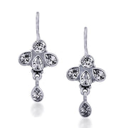 Taraash 925 Sterling Silver CZ Drop Earrings For Women - Taraash