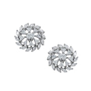 Taraash 925 Sterling Silver CZ Earrings For Women - Taraash