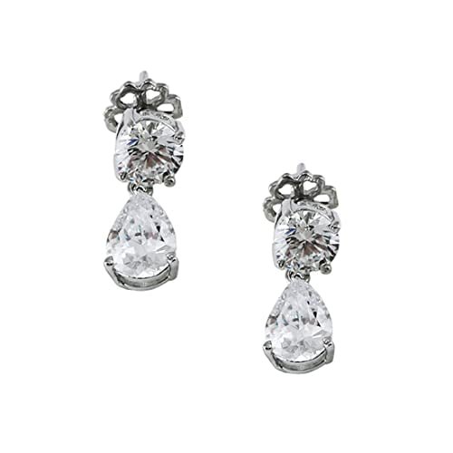 Taraash 925 Sterling Silver CZ Earrings For Women - Taraash