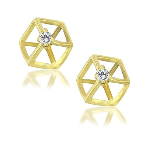 Taraash 925 Sterling Silver Cz Earrings | Stud | Stud For Women - Taraash