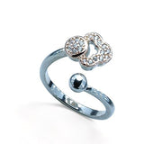 Taraash 925 Sterling Silver CZ Finger Ring For Women - Taraash