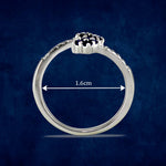 Load image into Gallery viewer, Taraash 925 Sterling Silver CZ Floral Toe Ring For Women - Taraash