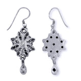 Taraash 925 Sterling Silver CZ French Hook Earrings For Women - Taraash
