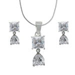 Load image into Gallery viewer, TARAASH 925 Sterling Silver CZ Heart Jewellery Set For Women - Taraash
