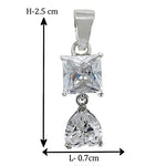 Load image into Gallery viewer, Taraash 925 Sterling Silver CZ Heart Pendant For Women - Taraash
