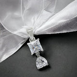 Taraash 925 Sterling Silver CZ Heart Pendant For Women - Taraash