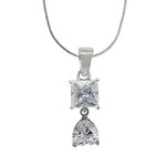 Load image into Gallery viewer, Taraash 925 Sterling Silver CZ Heart Pendant With Chain For Women - Taraash