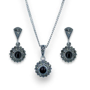Taraash 925 Sterling Silver CZ Jewellery Set For Women - Taraash