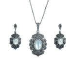 Load image into Gallery viewer, Taraash 925 Sterling Silver CZ Jewellery Set For Women - Taraash