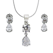 TARAASH 925 Sterling Silver CZ Jewellery Set For Women - Taraash