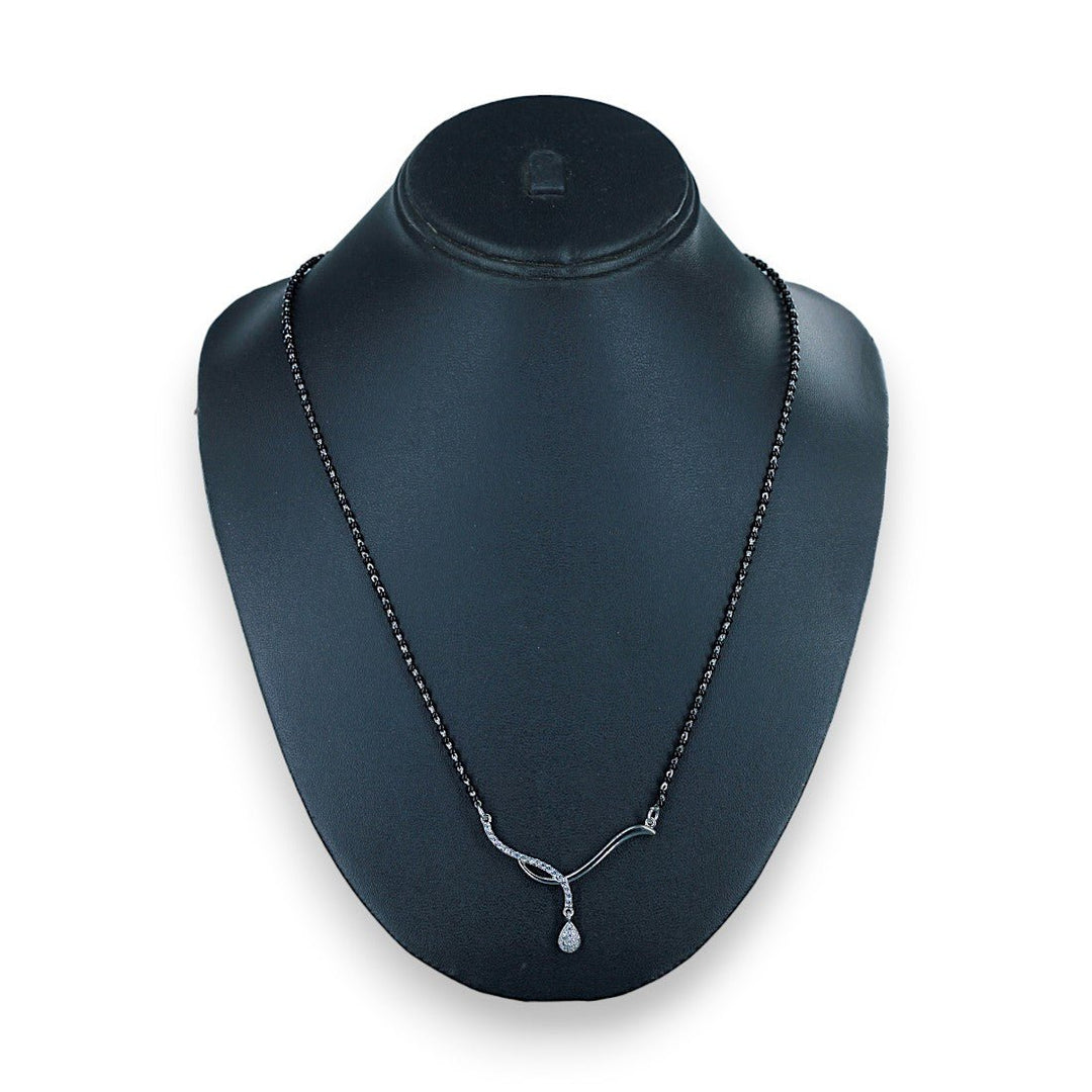 Taraash 925 Sterling Silver Cz Mangalsutra For Women - Taraash