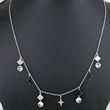 Taraash 925 Sterling Silver CZ Necklace For Women - Taraash