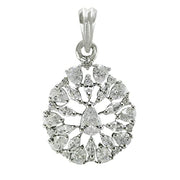 Taraash 925 Sterling Silver CZ Pear Drop Pendant For Women - Taraash