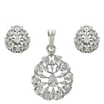 Load image into Gallery viewer, Taraash 925 Sterling Silver CZ Pear Drop Pendant Set For Women - Taraash
