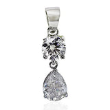 Taraash 925 Sterling Silver CZ Pendant For Women - Taraash
