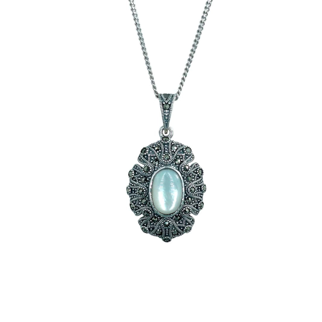 Taraash 925 Sterling Silver CZ Pendant Set For Women - Taraash