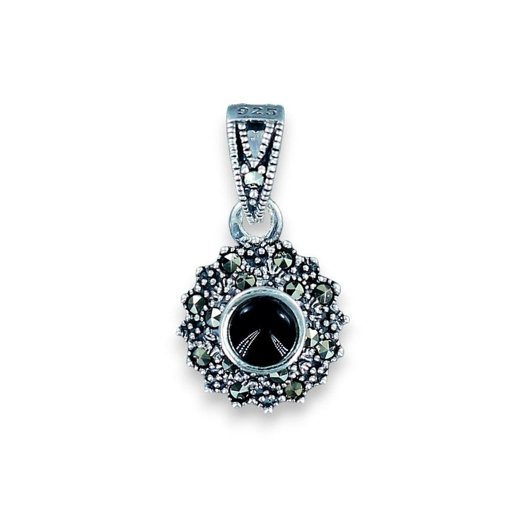 Taraash 925 Sterling Silver CZ Pendant Set For Women - Taraash