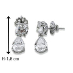 Load image into Gallery viewer, Taraash 925 Sterling Silver CZ Pendant Set For Women - Taraash