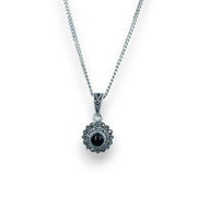 Taraash 925 Sterling Silver CZ Pendant Set For Women - Taraash