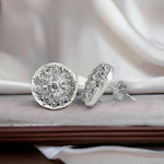 Load image into Gallery viewer, Taraash 925 Sterling Silver CZ Round Shape Stud Earring For Women - Taraash