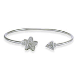 Load image into Gallery viewer, Taraash 925 Sterling Silver CZ Star Bangle For Women - Taraash