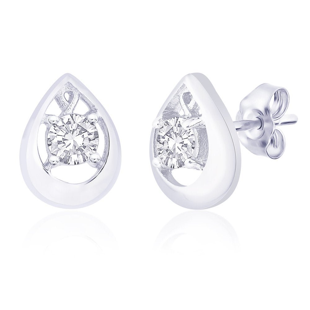 Taraash 925 Sterling Silver CZ Tanmaniya Set Gift For Women NS1230R - Taraash