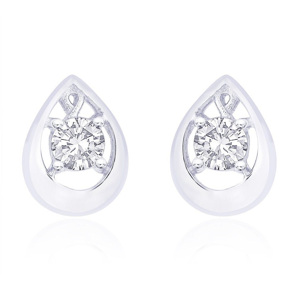 Taraash 925 Sterling Silver CZ Tanmaniya Set Gift For Women NS1230R - Taraash