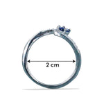 Load image into Gallery viewer, Taraash 925 Sterling Silver CZ Toe Ring For Women - Taraash
