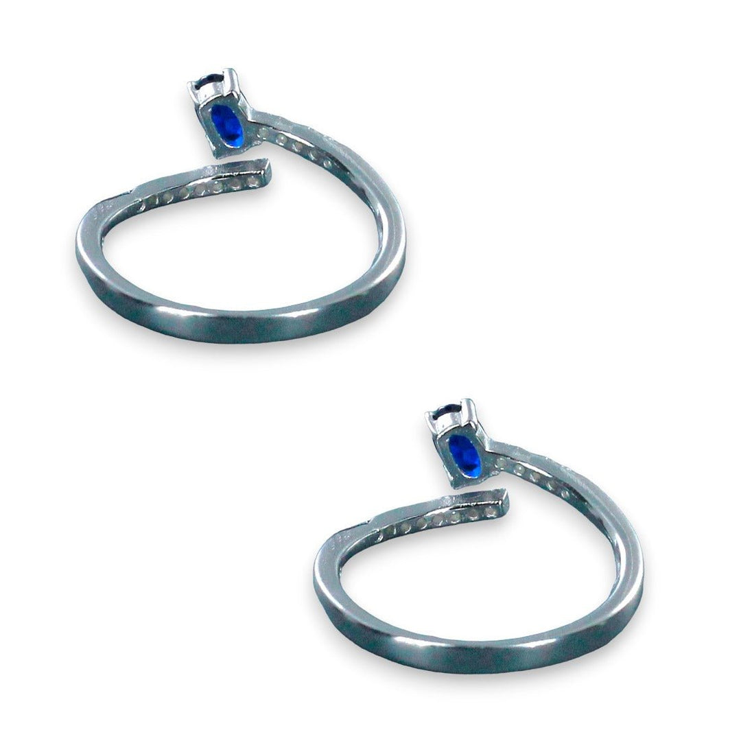 Taraash 925 Sterling Silver CZ Toe Ring For Women - Taraash