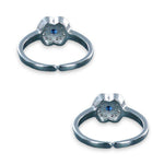 Load image into Gallery viewer, Taraash 925 Sterling Silver CZ Toe Ring For Women - Taraash