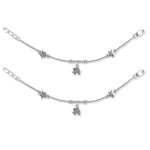 Load image into Gallery viewer, Taraash 925 Sterling Silver Dangling Elephant Charm Anklet For Girls - Taraash
