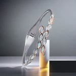Load image into Gallery viewer, Taraash 925 Sterling Silver Dewdrops Bangle For Women - Taraash
