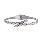 Taraash 925 Sterling Silver Dewdrops Bangle For Women - Taraash