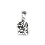 Taraash 925 Sterling Silver Divine Ganesha Pendant For Kids - Taraash