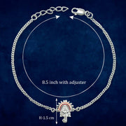 Taraash 925 Sterling Silver Divine Ganesha Rakhi For Brother - Taraash