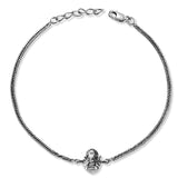 Taraash 925 Sterling Silver Divine Ganesha Silver Rakhi For Brother - Taraash