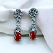 Taraash 925 Sterling Silver Drop Earrings For Women - Taraash